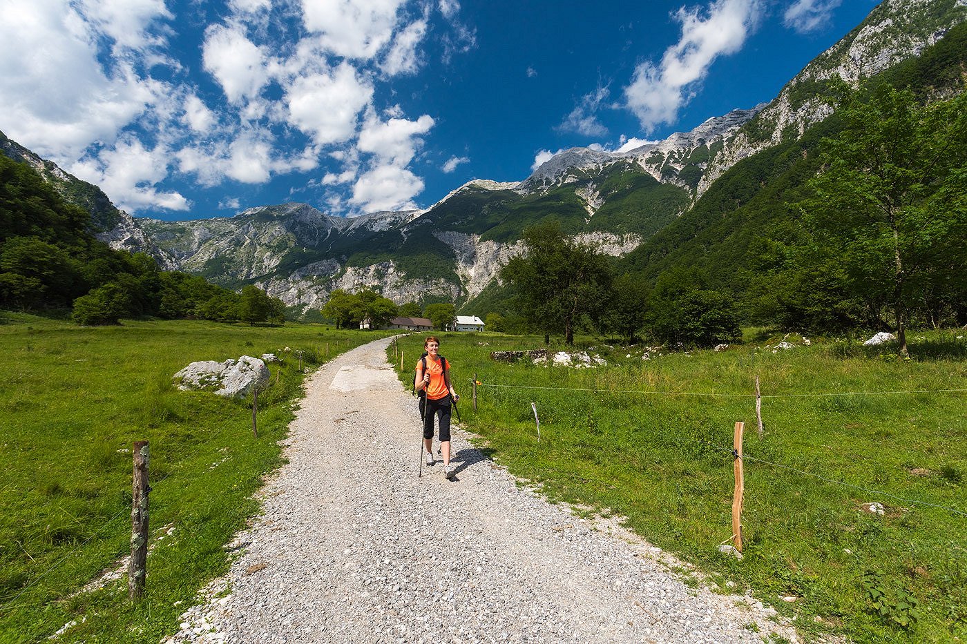 Hiking in the Polog Valley