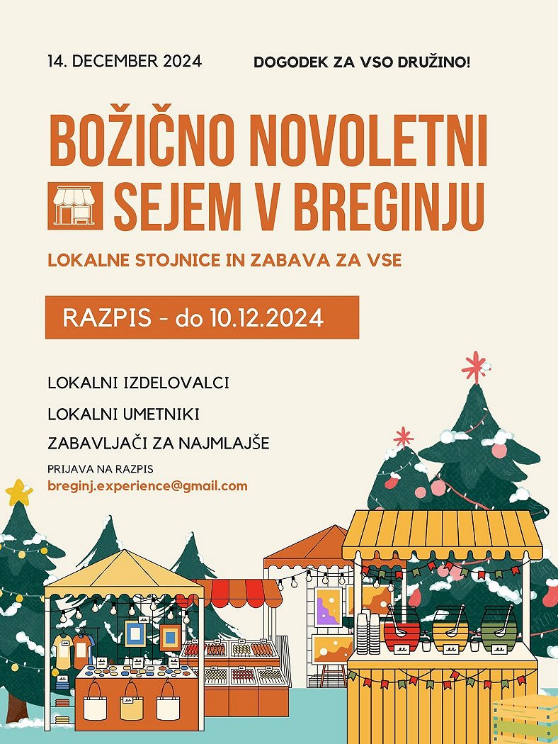 Božično novoletni sejem v Breginju