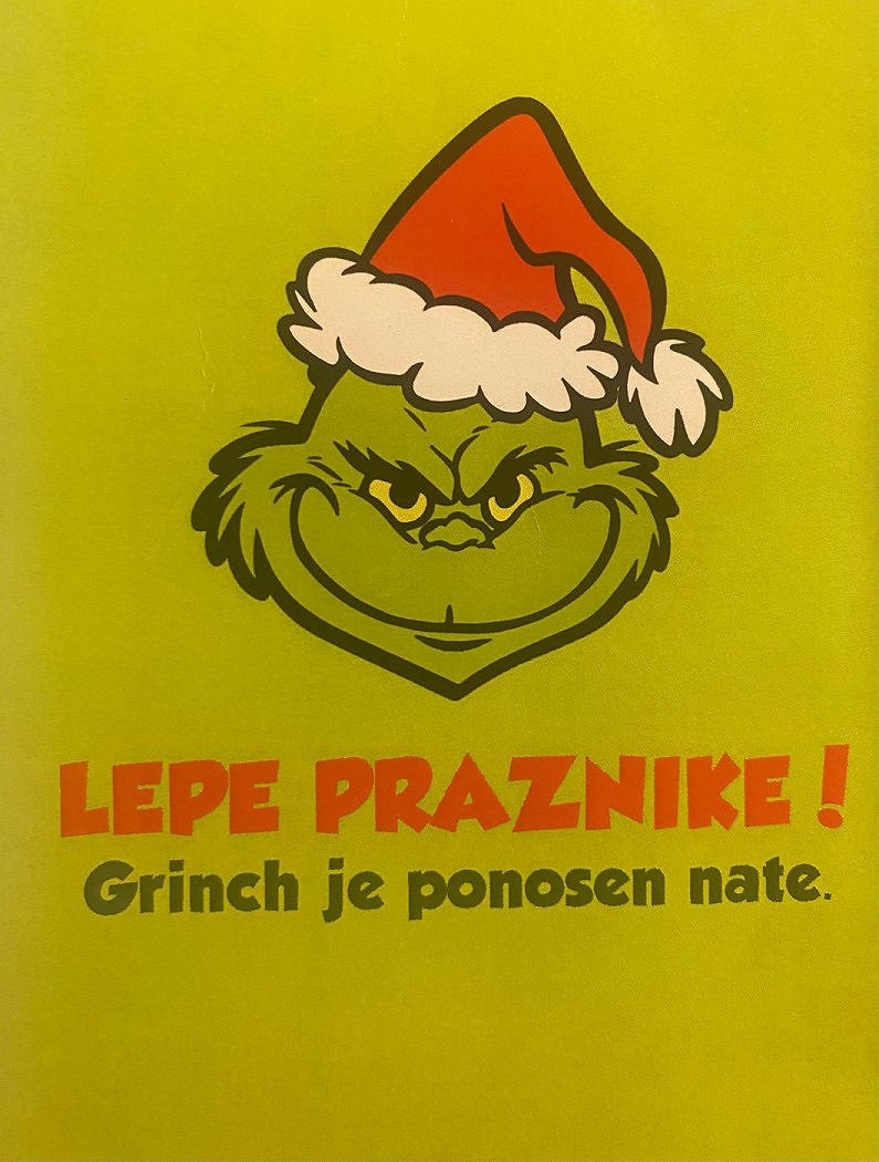 Grinch ukrade božič, Artfit Studio